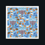 Serviette En Papier Hanukiahs, Menorahs et Motif de bougies<br><div class="desc">Une bonne célébration concerne autant la présentation que la nourriture. Servez la fête avec des Hanukiahs,  Menorahs,  et des serviettes en papier bougie qui ont l'air bien cachés dans le collier ou drapés sur vos genoux.</div>
