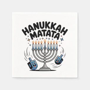 Serviette En Papier Hanukkah Matata Drôle Hanukkah Juif
