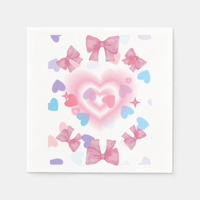 Serviette En Papier Happy Birthday  (Devant)