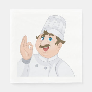 Serviette En Papier Happy Chef Papier serviettes