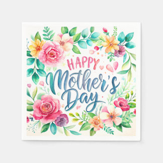 Serviette En Papier Happy flower simple Libreta con espiral