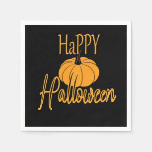 Serviette En Papier Happy Halloween