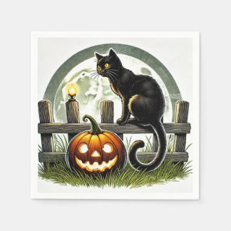 Serviette En Papier Happy Halloween Napkins