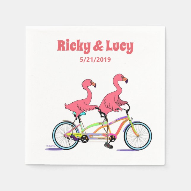Serviette En Papier Happy Together (Devant)