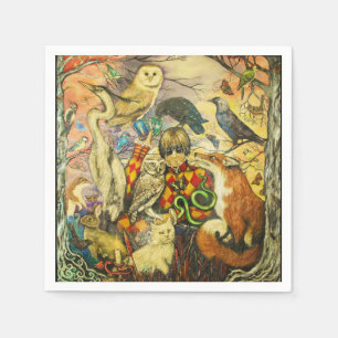 Serviette En Papier Harlequin