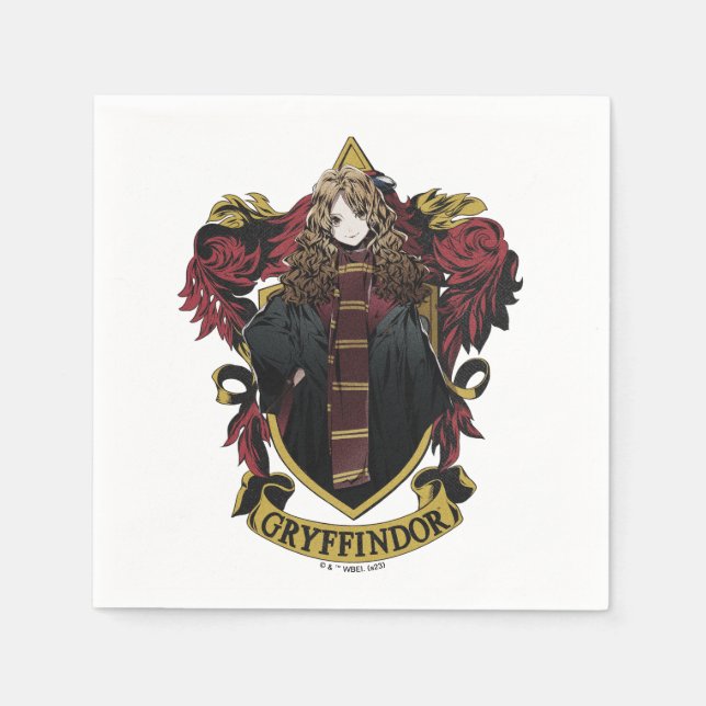 Serviette En Papier HARRY POTTER™ | Anime Hermione House Crest (Devant)