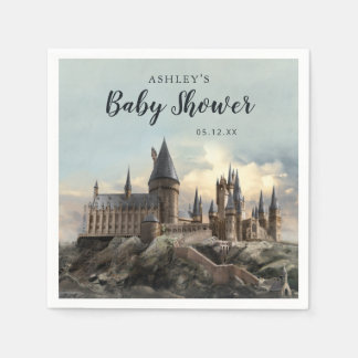 Serviette En Papier Harry Potter | Baby shower du château de Hogwarts