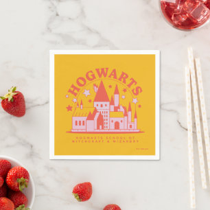 Serviette En Papier HARRY POTTER™   Cute HOGWARTS™ School