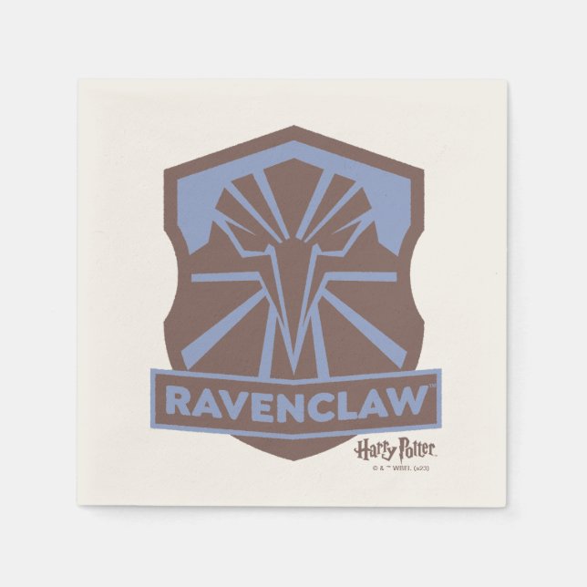 Serviette En Papier HARRY POTTER™ | Été Magique RAVENCLAW™ Crest (Devant)