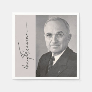 Serviette En Papier Harry Truman