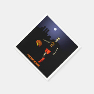 Serviette En Papier Haunted Hoops