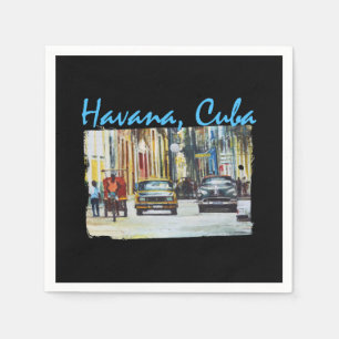 Serviette En Papier Havana Habana Viejo Cuba