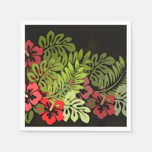 Serviette En Papier Hawaii Aloha Flower Art Print