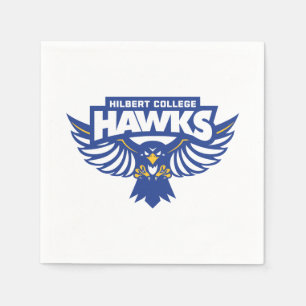 Serviette En Papier Hawks du Hilbert College