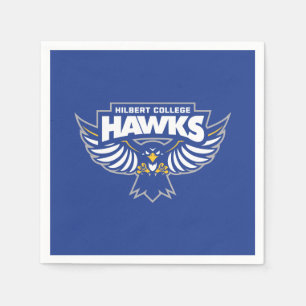 Serviette En Papier Hawks du Hilbert College