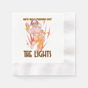 Serviette En Papier Hé! Qui a éteint les lumières