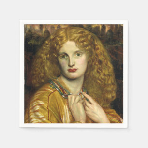 Serviette En Papier Helen of Troy (par Dante Gabriel Rossetti)