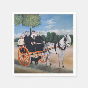 Serviette En Papier Henri Rousseau - La Carriole du pere Junier