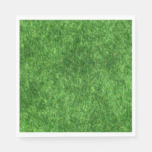 Serviette En Papier Herbe verte (Devant)