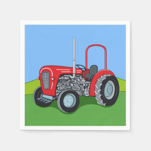 Serviette En Papier Herbert le Tracteur