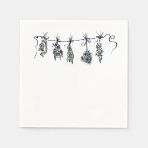Serviette En Papier Herbes du jardin