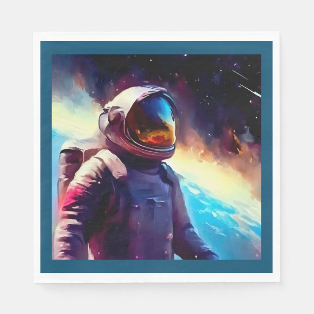 Serviette En Papier Héros spatial SF 1 (Devant)