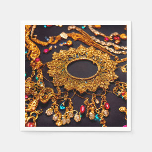 Serviette En Papier Heure d'or