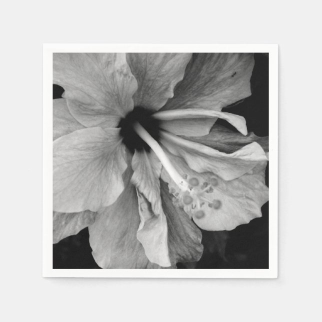 Serviette En Papier Hibiscus  (Devant)