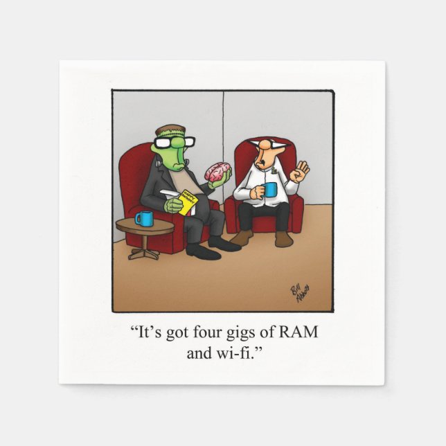 Serviette En Papier Hilaire Halloween Party Napkins (Devant)