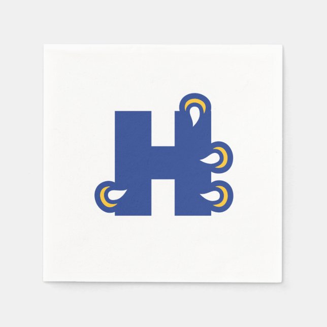 Serviette En Papier Hilbert College H (Devant)