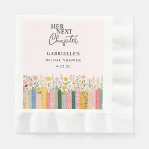 Serviette En Papier Histoire Florale Livre de Contes Son Prochain Chap