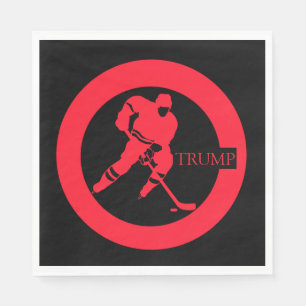 SERVIETTE EN PAPIER HOCKEY