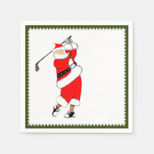 Serviette En Papier Holiday Golf Party