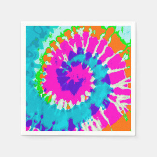 Serviette En Papier holiES - Power Spiral Batik Style