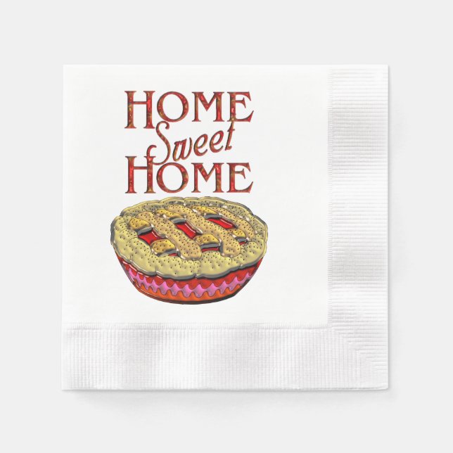 Serviette En Papier Home Sweet Home
