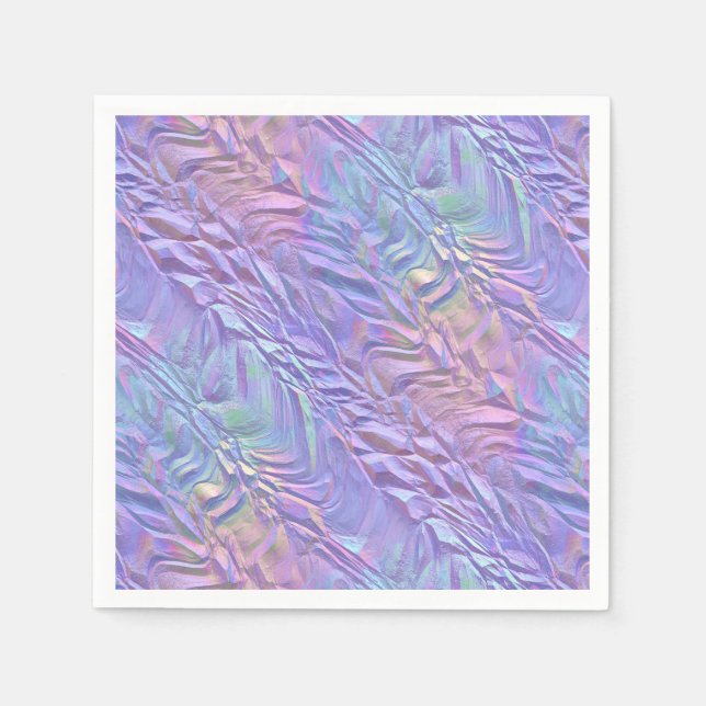 Serviette En Papier horizon fantastique : (Devant)