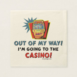 Serviette En Papier Hors de mon casino de manière