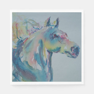 Serviette En Papier Horse de Many Colors