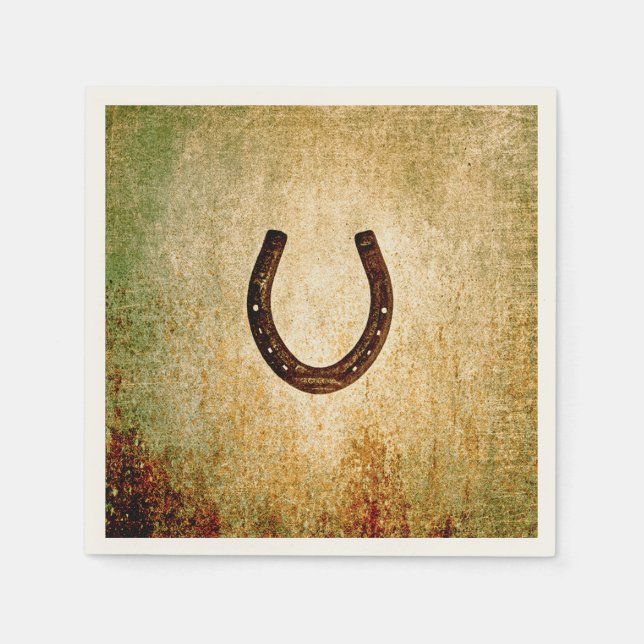 Serviette En Papier Horseshoe (Devant)