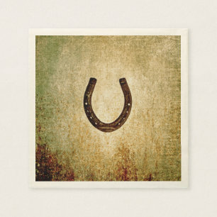 Serviette En Papier Horseshoe