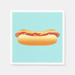 Serviette En Papier Hot Dog