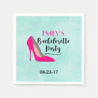 Hot rose Stiletto High Heure Bachelorette Party