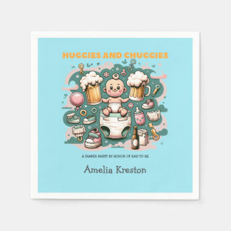 Serviette En Papier Huggies et chouggies saluent la paternité