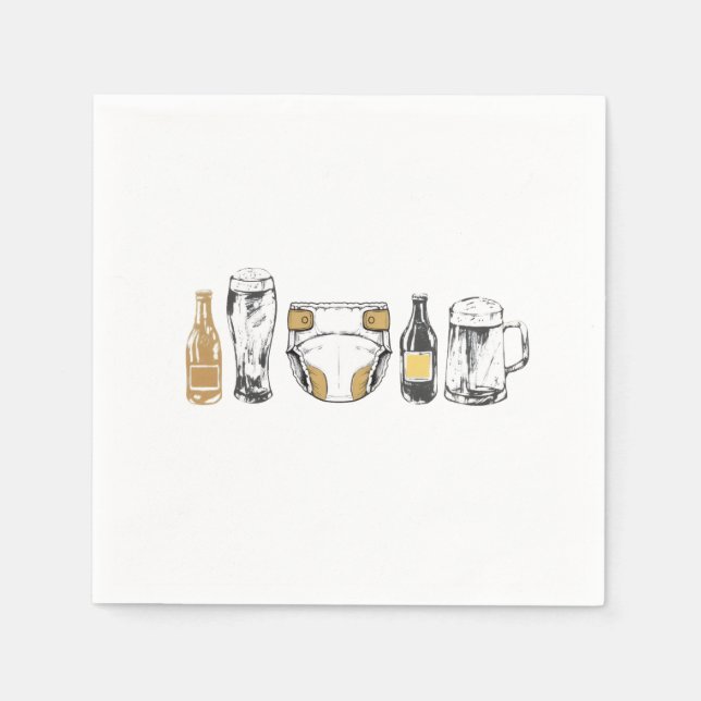 Serviette En Papier Huggies et Chuggies (Devant)
