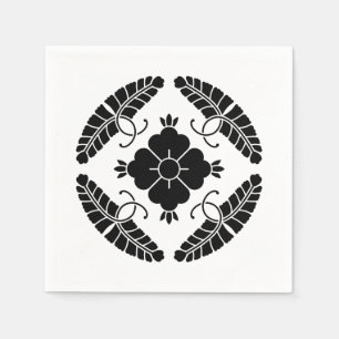 Serviette En Papier Huit wisterias