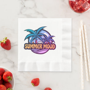 Serviette En Papier Humeur d'été