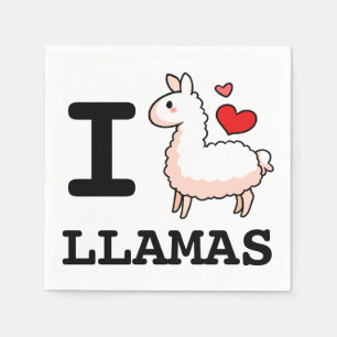 Serviette En Papier I lamas de lama