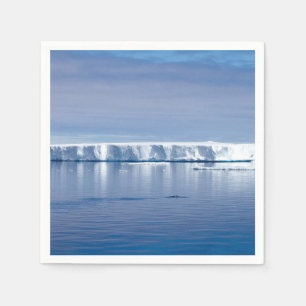 Serviette En Papier iceberg flottant
