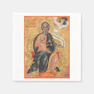 Serviette En Papier Icône orthodoxe de saint André l'apôtre