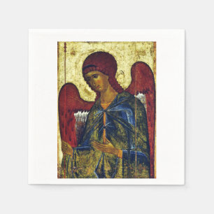 Serviette En Papier Icône orthodoxe Saint Ange Gabriel